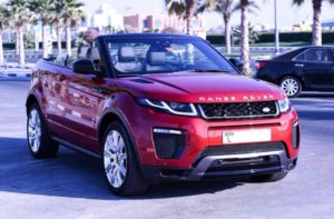 Range Rover Evoque Rental Dubai