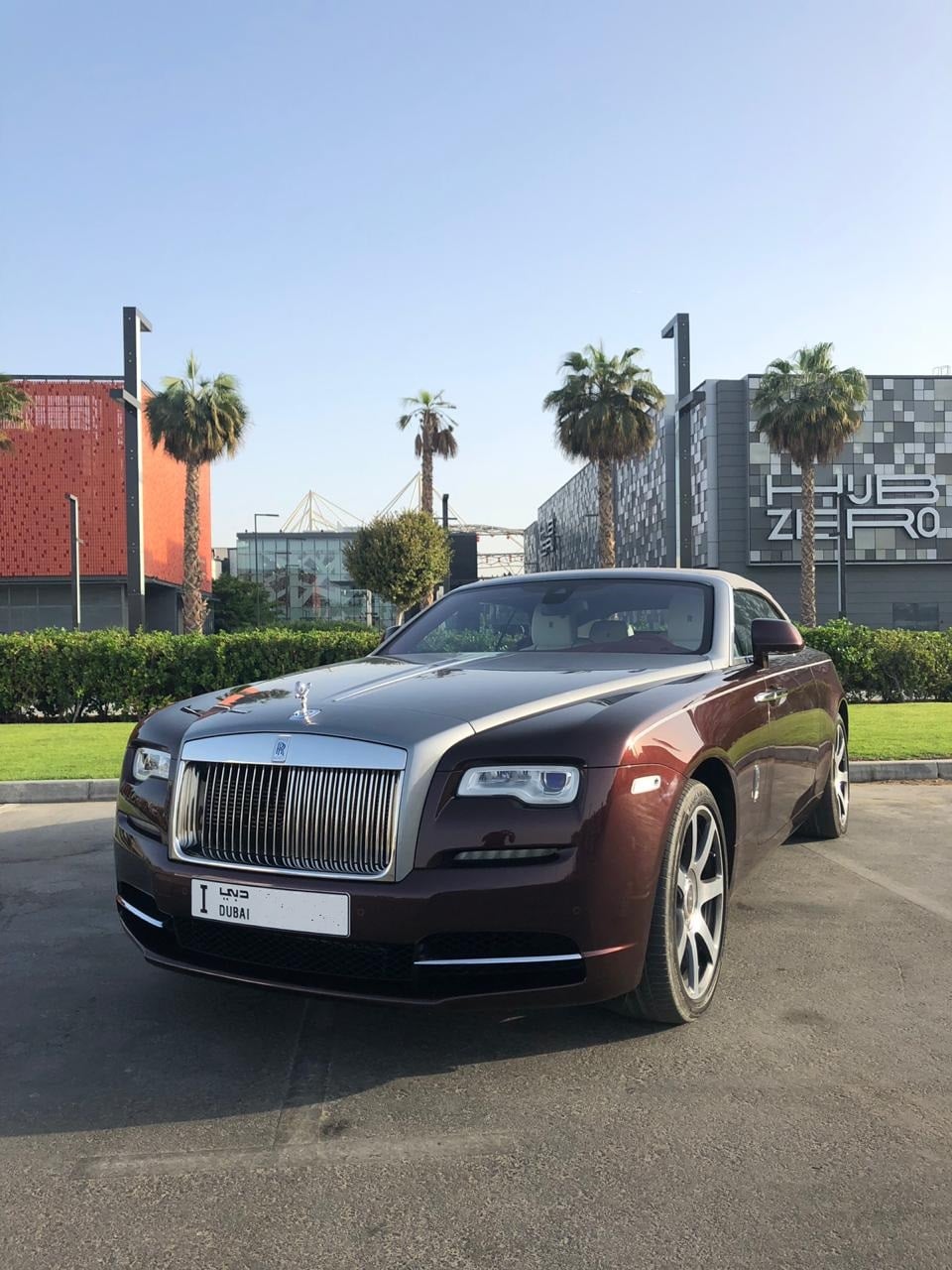 Rent Rolls Royce Dawn Dubai - Convertible Cars Rental Dubai