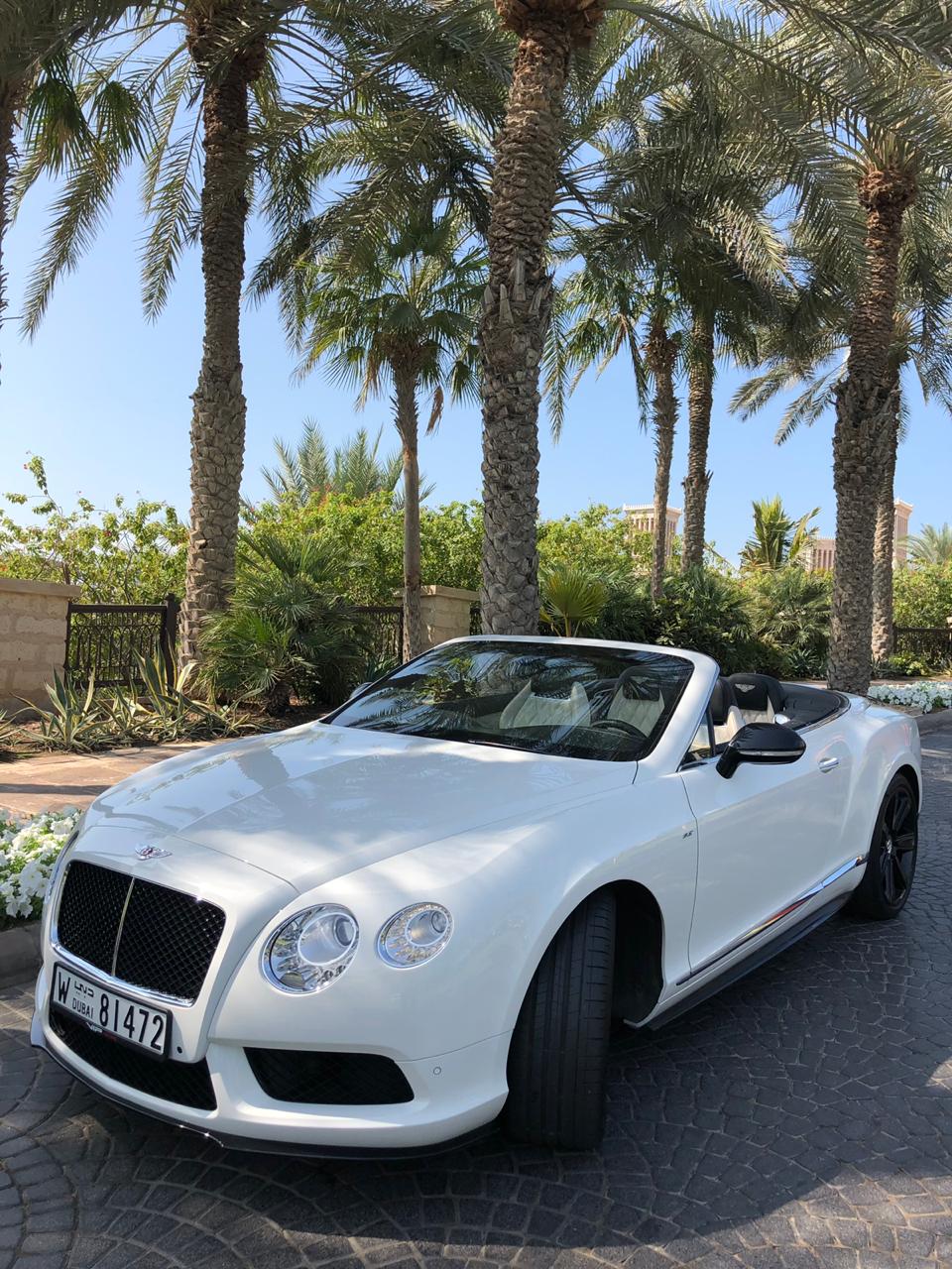 Rent Bentley GTC Dubai